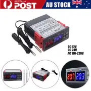 Digital 12V-220V STC-3008 Temperature Controller Temp Sensor Thermostat Control
