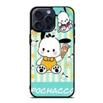 新款 POCHACCO DOG ICE CREAM 時尚新款精緻手機殼保護套適用於 IPHONE 15 PRO MAX