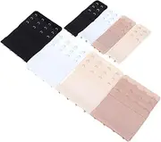 [Minkissy] 8pc Women's Bra Extenders Extension Hooks Bra Extension Buckles 2/4 Hooks for Comfort for Maternity and Weight Gain