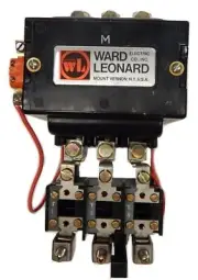 Ward Leonard 8013A3951-14 A.C. Magnetic Starter 3 Pole 120V Coil Size 3 Open Ty
