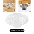 Acrylic Fruit Plate Buffet Plate Multipurpose Cupcake Display Stand for Home