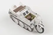 Hobby Master 1/48 Sd.Kfz.2 Kettenkrad German Army 1st Skijager Bgd