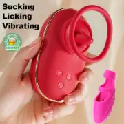Licking Tongue Sucking Vibrator Clit Clitoris Stimulator Sucker Pump USB Sex Toy
