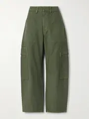 [Citizens of Humanity] Citizens of Humanity - Marcelle Cotton Tapered Cargo Pants - Army green - 24 24 Green