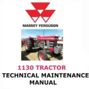 MASSEY FERGUSON 1130 TRACTOR MANUAL REPAIR SHOP SERVICE ENGINE PDF