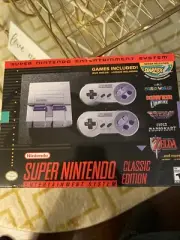 Authentic SNES Super Nintendo Classic Mini Super Entertainment System 21 Games