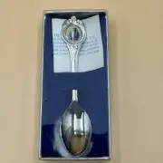 Vintage Smithsonian Institution The Castle Souvenir Spoon New In Box Collectable