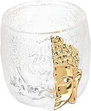COLLBATH Transparent Glass Tea Cup Multi Use Drinking Cup for Home and Office for Tea Ceremony Made from Safe Glass Material