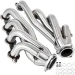 VEVOR Exhaust Header Set 1 5/8" Exhaust Turbo Headers, Stainless Steel Exhaust Manifold Headers, Shorty Engine Conversion LS Swap Exhaust Headers for