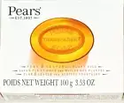 Lot of 2 Pears Transparent Glycerin Bar Soap 3.53 Oz Each ORANGE COLOR