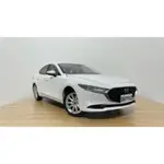 BUYCAR模型車庫 1/18 1:18 馬自達原廠獨銷 MAZDA3 第四代 馬自達3 白色模型車