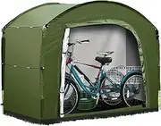 Bike Storage Shed Tent, Portable Cover, Travel Bike Storage Shed Tent,Clips Easy Setup Outdoor, Large Capacity, 86.61x59.06x72.83 Inches, for