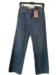 Levi’s 550 Relaxed Fit Tapered Leg Blue Jeans Boys 16 Reg Men’s 28x28 NWT