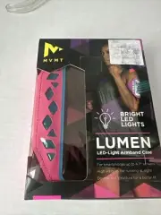 MVMT Lumen LED Light Armband Smartphone Case up to 4.7" Screen for Running Pink
