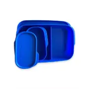 Tupperware Foodie Buddies LUNCH BOX BLUE 590ML