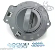 NEW Gray Inside Door Handle w/Install Kit RH REAR / FOR 2006-10 JEEP COMMANDER