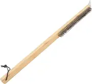 BESPORTBLE Pizza Stone Cleaning Brush Metal Wire Oven Brush for Homemade Pizza Versatile