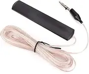 High Sensitivity Professional Home Radio Aerial Antenna, 3.2m Wire for AV Power Amplifier Receiver with Double Wire, Suitable for Home Radio, AV Power Amplifier, Clamp