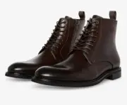 Steve Madden Yenith Brown Leather Boots Men’s Size 13