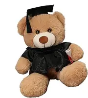 Graduation Bear Stuffed Animal - Graduation Bear Stuffed Doll,Portable Soft and Comfortable Toy Plush Pillows for Family Friends Children