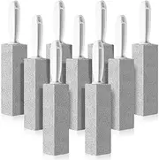 9 Pcs Pumice Stone for Toilet Cleaning, Gray Pumice Stone Toilet Brush for Cleaning, Bathtubs, Grill, Kitchen Sink