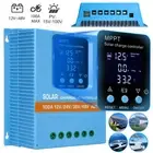 12V-48V Solar Charge Current Controller 60A-100A Solar Charge Regulator Dual USB