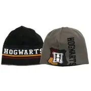 Harry Potter - Hogwarts Reversible Knit Beanie NEW Elope