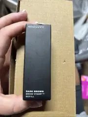 madluvv brow stamp Refill Dark Brown