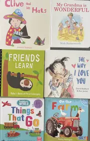 50 Mixed Board Book & Picture Book Value Pack