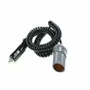 12v DC Cigarette Lighter Power Extension Cable for Cars, Boats, and RVs, 10'
