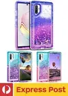 Samsung Galaxy Note 10+ (PLUS) ShockProof Ombre Gradient Liquid Glitter Case