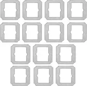 14 Pack Mop Replacement Pad,Microfiber Mop Refill/Pad Compatible with Ecovacs Winbot Mini Robot Vacuum Cleaner,Part to W-CC02-0012