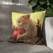 CUSHION COVER PILLOW CASE|GOLDEN RETRIEVER DOG 6