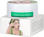 [RoseFlower] Cleansing Balm 3 in 1 Gentle Cleansing Nourishing Facial Cleanser for Sensitive Skin Unisex Face Lip Eye Cleanser Melting Makeup Remover Balm Portable Travel Size, 50g