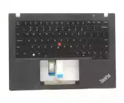 New Genuine Lenovo Thinkpad T14s Gen 3 Palmrest US Backlit Keyboard 5M11G27194