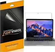 Supershieldz (3 Pack) Designed for MacBook Pro 13 inch (2016-2022 / M1, M2) (A1706, A1708, A1989) Touch Bar Screen Protector, High Definition Clear Shield (PET)