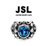 JSL 經典 冠軍戒指 一代 純銀LOGO鋯石戒指 三色 純銀戒指 美式哈雷 對戒 SILVER J3-12-80