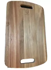 Uncommon James 15” Acacia Wood Cheeseboard/Charcuterie Cutting Board, New