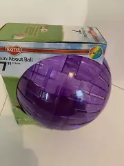 Kaytee/super Pet Run About Ball 7 Inch Purple