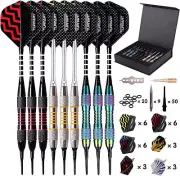 Turnart Darts Plastic Tip - Professional Soft Set for Color