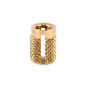 Threaded Insert for Plastic Flush Brass Thread Inserts M5-0.8 Pack of 2