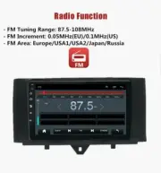 For 2011-2014 Smart Fortwo 9'' Android 9.1 Car Stereo Radio GPS MP5 Player FM BT