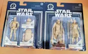 STAR WARS Skywalker Saga Commemorative Ed. Gold 5 figs c3p0 BB-8 R2d2 Rey & Kylo