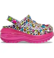 Crocs X Lisa Frank Mega Crush Clogs Size M5/W7