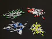 20x 3mm Round top Multi Colour Red Blue Yellow Green bright LED light