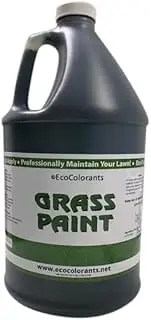 EcoColorants Concentrated Green Grass Paint - 128 oz (Gallon) Lawn Paint for Dry, Patchy or Dormant Grass - Covers up to 4,000 Square Feet - Natural, Vibrant, Easy to Apply Turf Colorant
