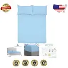 Complete 4-Piece Microfiber RV Sheet Set - 28x75 Bunk, Deep Pocket Design