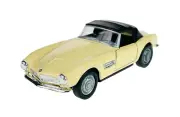 WELLY OLD TIMER BMW 507 WITH ROOF CREAM 1:34 DIE CAST METAL MODEL NEW IN BOX