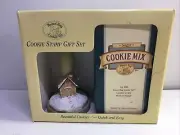Brown Bag Cookie Art Kit - Cookie Stamp & Mix Gift Set~ New in Box