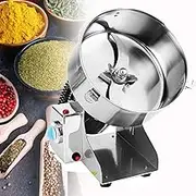 Swing Grain Mill, Electric Grain Mill Spice Grinder Molino De Maiz Electrico, for Dried Herb Home Kitchen Flour Corn Wheat Berries Commercial